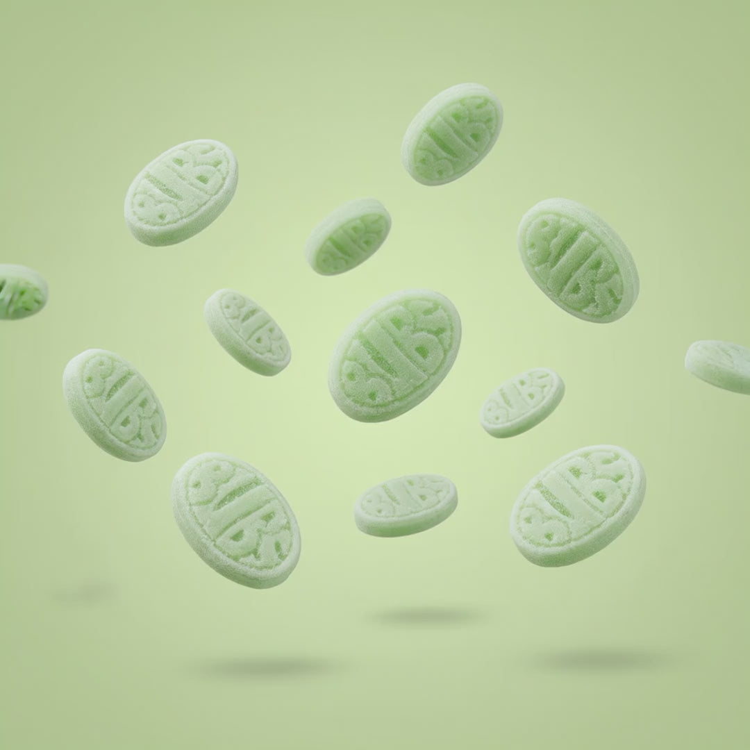 Charger la vidéo : Mini Bubs Poire - Bonbons Suédois (100g)